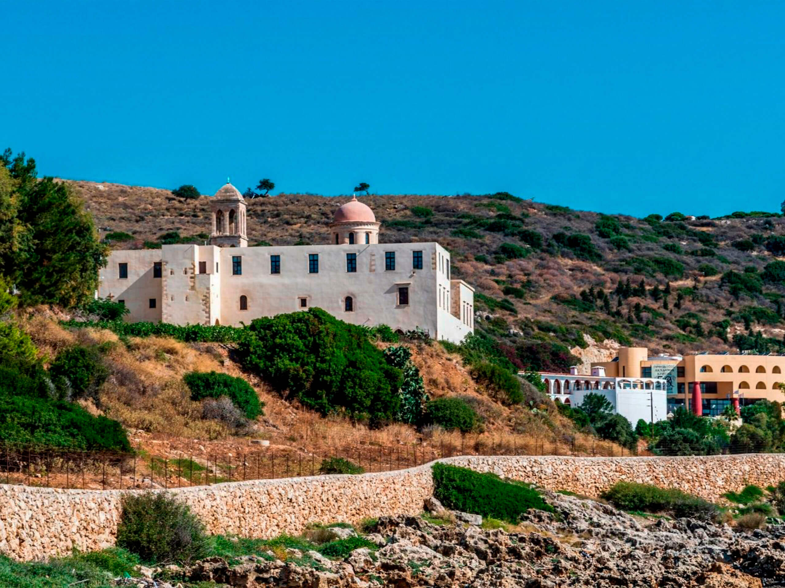 monasteries in crete
