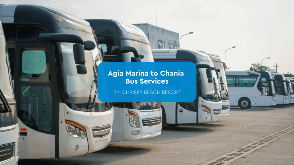 agia marina chania bus